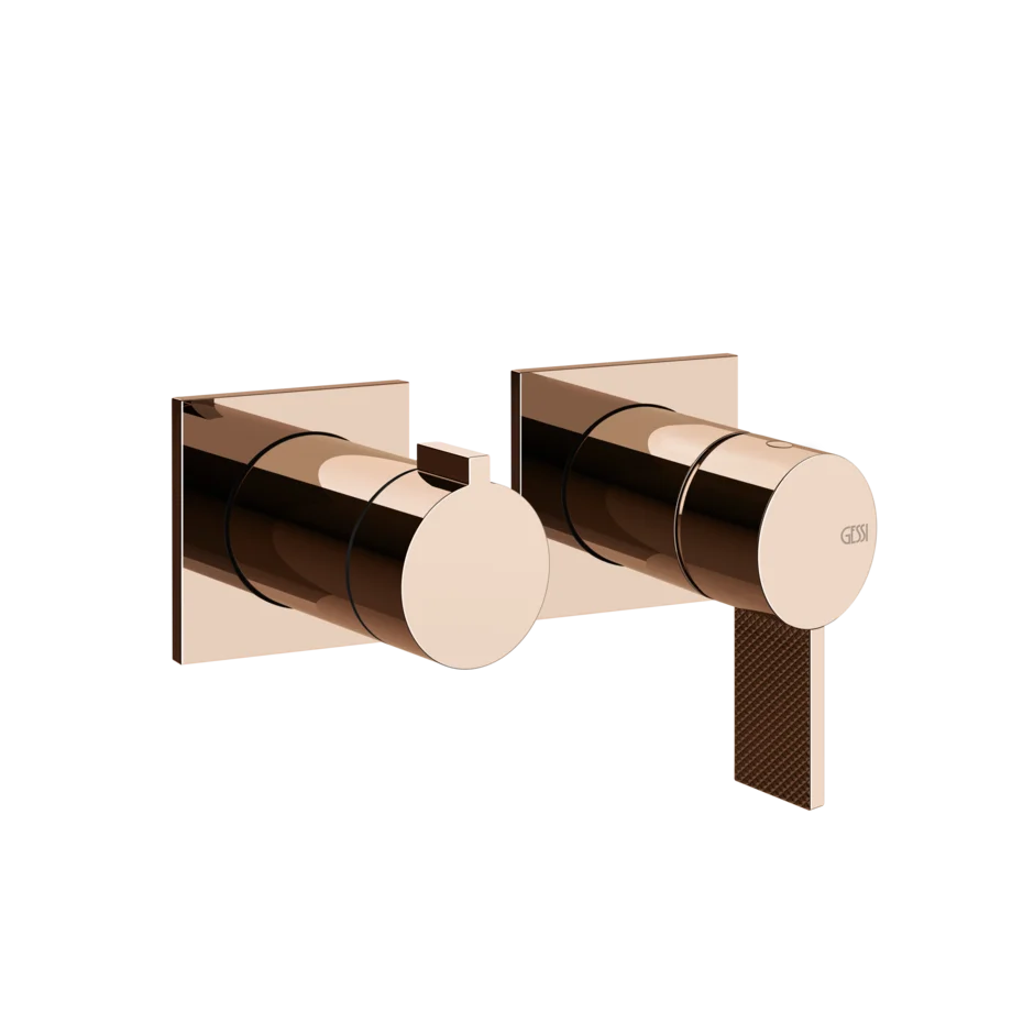 Gessi Inverso Diamantato robinet de douche mural avec inverseur 2 voies 73638 + 54073 Gessi Inverso Diamantato robinet de douche mural avec inverseur 2 voies 73638 + 54073