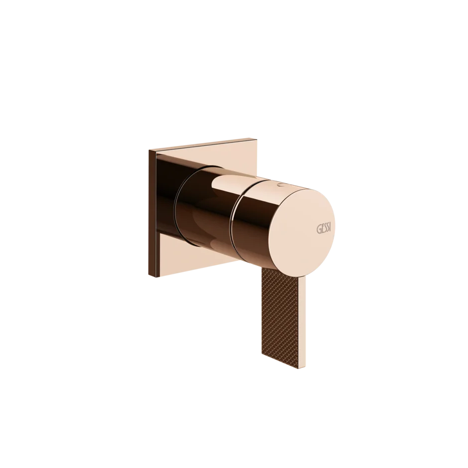 Gessi Inverso Diamantato robinet de douche mural 73619 + 54055 Gessi Inverso Diamantato robinet de douche mural 73619 + 54055