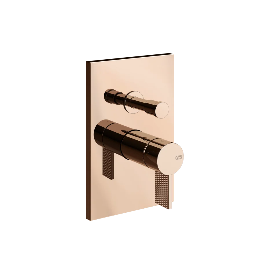 Gessi Inverso Diamantato robinet de douche mural avec inverseur 2 voies 73679 + 44673 Gessi Inverso Diamantato robinet de douche mural avec inverseur 2 voies 73679 + 44673