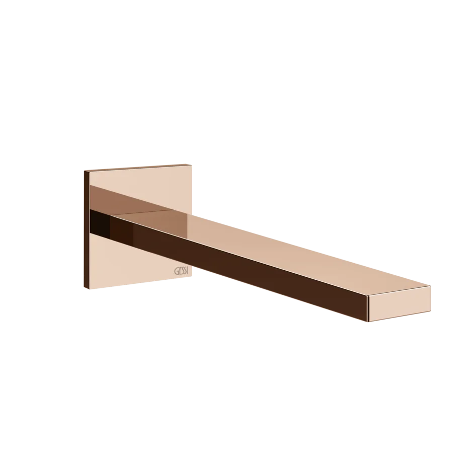 Gessi Inverso Diamantato bec de lavabo mural longueur personnalisable 73104 Gessi Inverso Diamantato bec de lavabo mural longueur personnalisable 73104