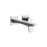 Gessi Rilievo robinet de lavabo mural 59087 + 54198