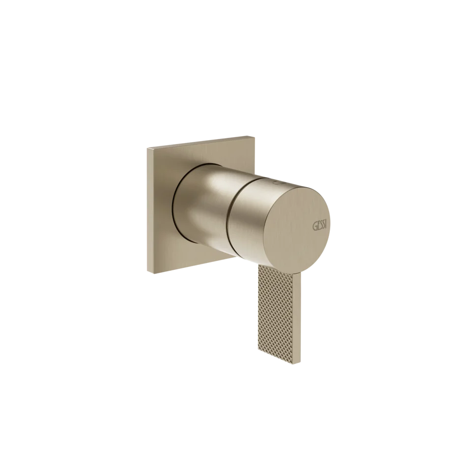 Gessi Inverso Diamantato robinet de douche mural 73619 + 54055 Gessi Inverso Diamantato robinet de douche mural 73619 + 54055