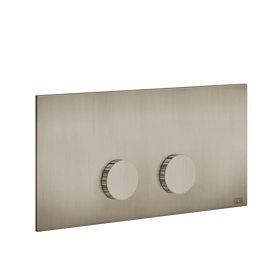 Gessi Ingranaggio toilet flush plate for Viega 54645 Gessi Ingranaggio toilet flush plate for Viega 54645