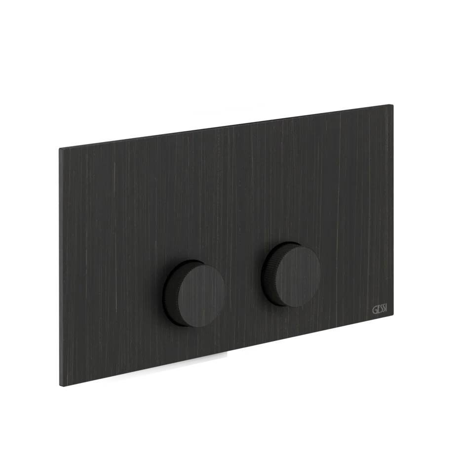 Gessi Ingranaggio toilet flush plate for Viega 54637 Gessi Ingranaggio toilet flush plate for Viega 54637