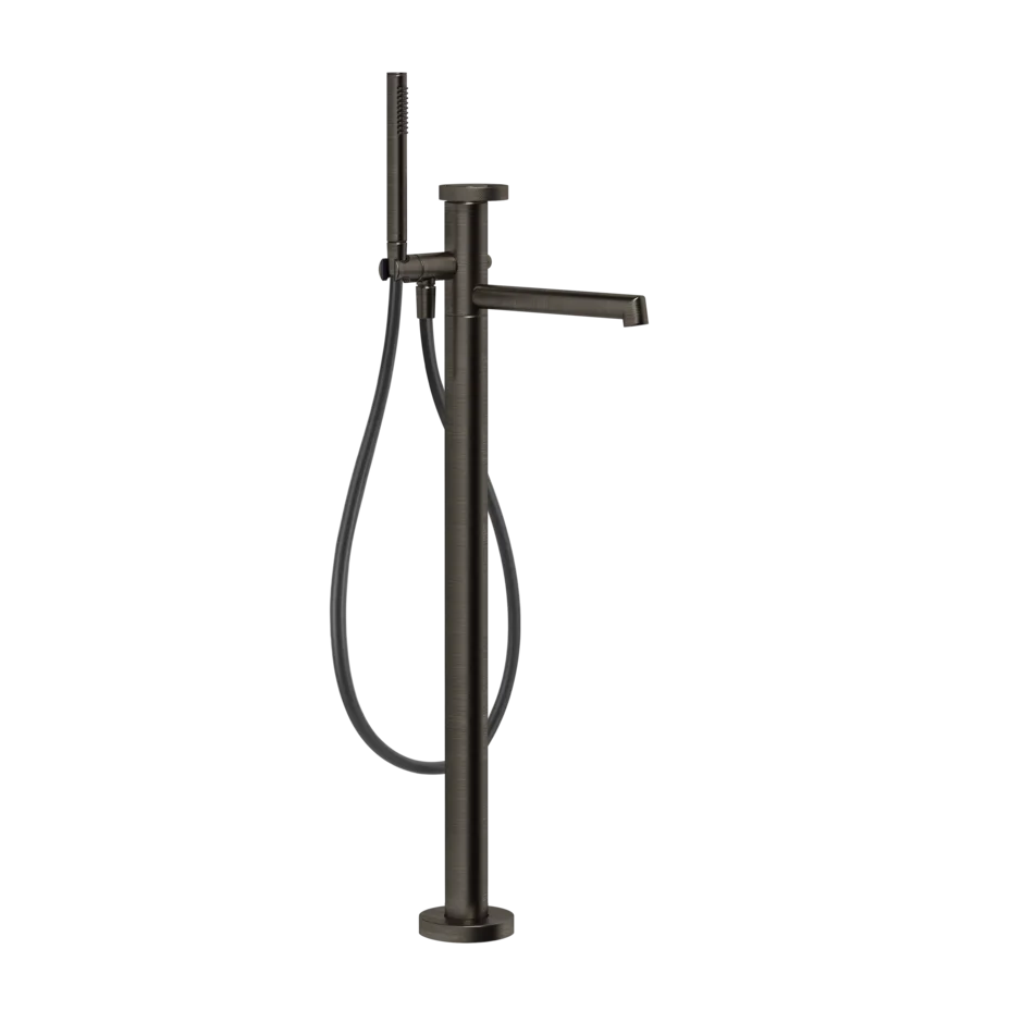 Gessi Anello rubinetto vasca da bagno a terra con doccetta 63328 + 46189 Gessi Anello rubinetto vasca da bagno a terra con doccetta 63328 + 46189