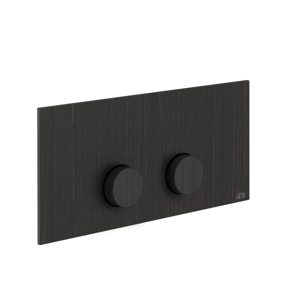 Gessi Ingranaggio toilet flush plate for Viega 54645 Gessi Ingranaggio toilet flush plate for Viega 54645