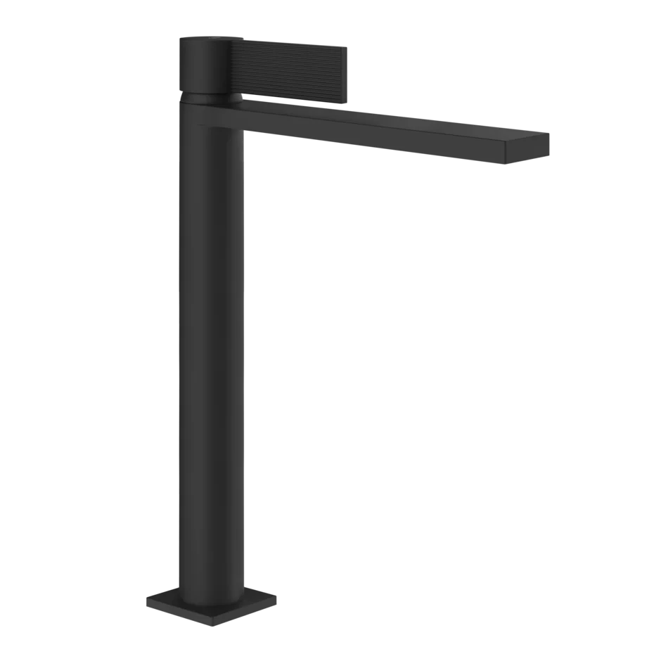 Gessi Inverso Rigato robinet de lavabo haut avec bonde clic-clac 73553 Gessi Inverso Rigato robinet de lavabo haut avec bonde clic-clac 73553