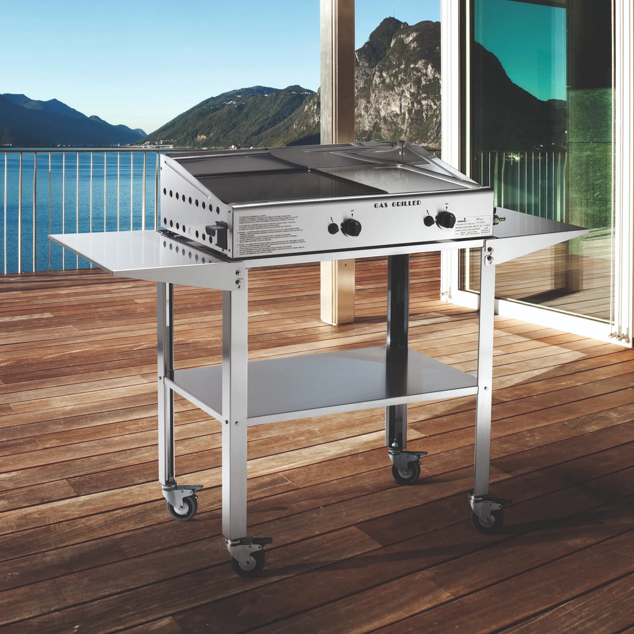 Ompagrill chariot pour plancha large 46130 Ompagrill chariot pour plancha large 46130