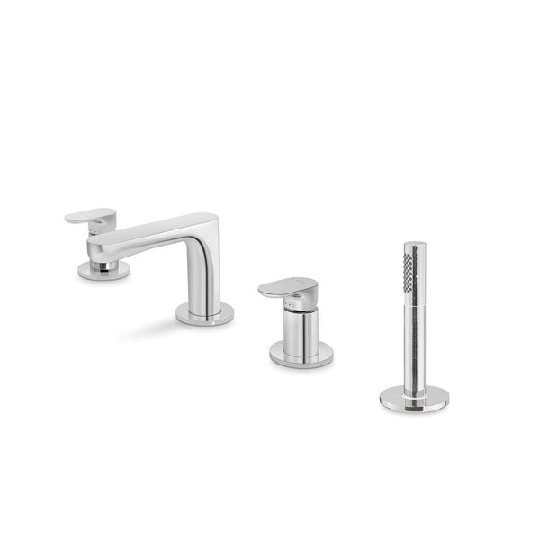 Mitigeur de lavabo avec garniture de vidage 1”1/4. Tuyaux d'alimentation électrique F 3/8”. Mitigeur de lavabo avec garniture de vidage 1”1/4. Tuyaux d'alimentation électrique F 3/8”.