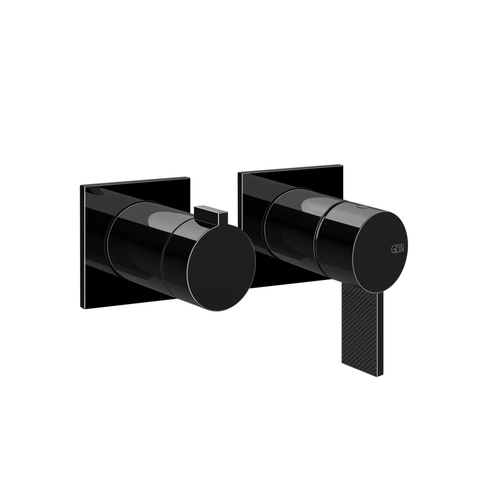 Gessi Inverso Diamantato robinet de douche mural avec inverseur 2 voies 73638 + 54073 Gessi Inverso Diamantato robinet de douche mural avec inverseur 2 voies 73638 + 54073