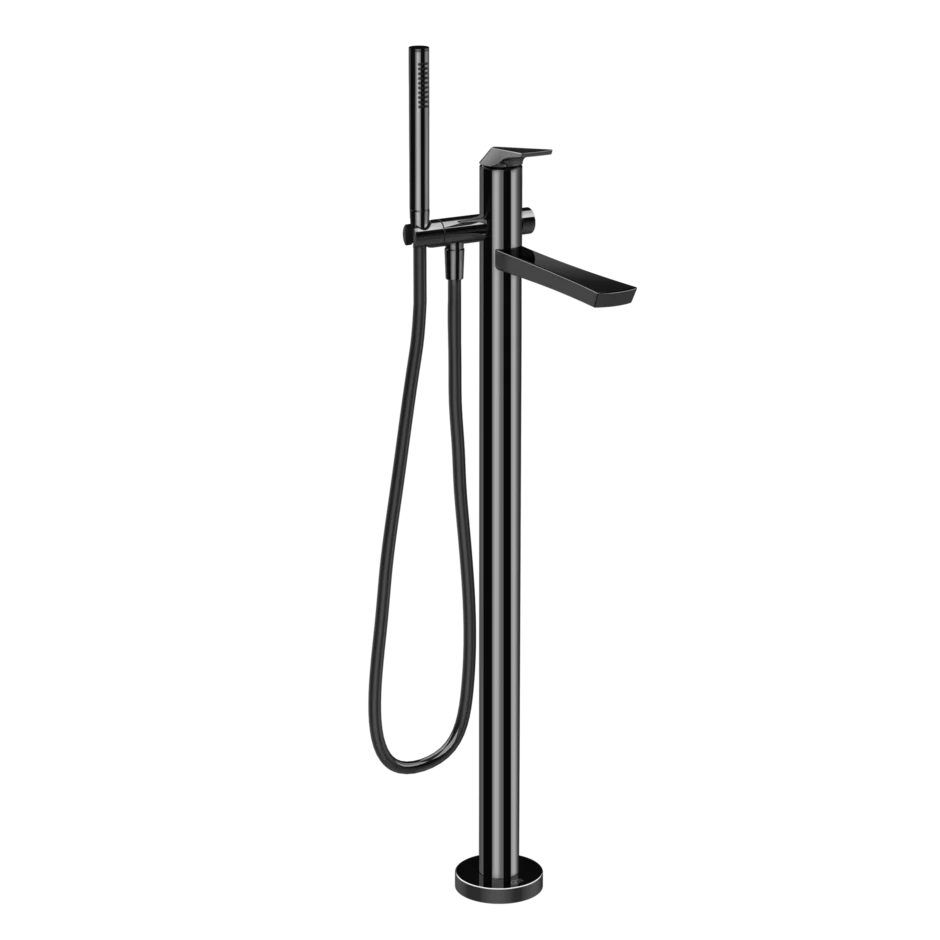 Gessi Ventaglio robinet de baignoire à poser avec douchette 72028 + 46189 Gessi Ventaglio robinet de baignoire à poser avec douchette 72028 + 46189