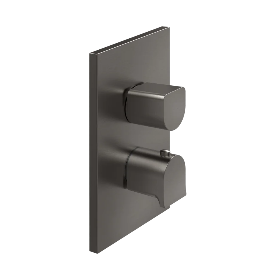 Gessi Rilievo mitigeur thermostatique de douche 59132 + 09269 Gessi Rilievo mitigeur thermostatique de douche 59132 + 09269