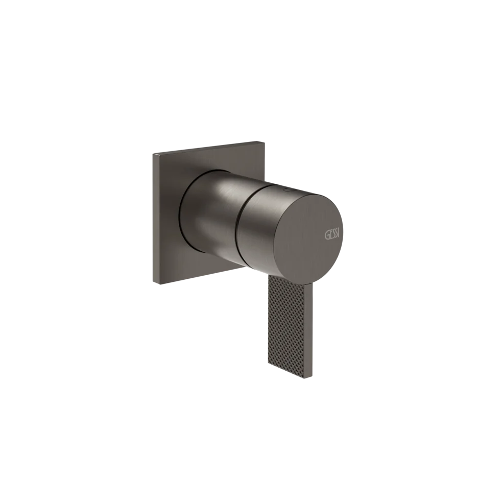 Gessi Inverso Diamantato robinet de douche mural 73619 + 54055 Gessi Inverso Diamantato robinet de douche mural 73619 + 54055