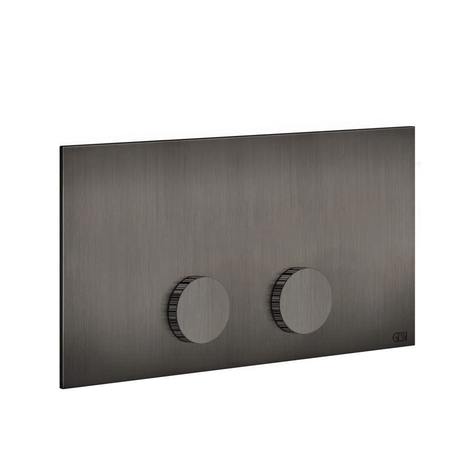 Gessi Ingranaggio toilet flush plate for Viega 54637 Gessi Ingranaggio toilet flush plate for Viega 54637