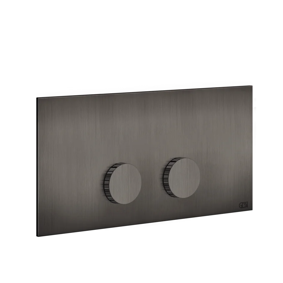 Gessi Ingranaggio toilet flush plate for Viega 54645 Gessi Ingranaggio toilet flush plate for Viega 54645