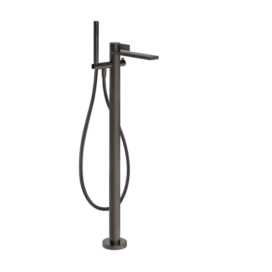Gessi Inverso Diamantato robinet de baignoire sur pied avec inverseur et douchette 73628 + 46189 Gessi Inverso Diamantato robinet de baignoire sur pied avec inverseur et douchette 73628 + 46189