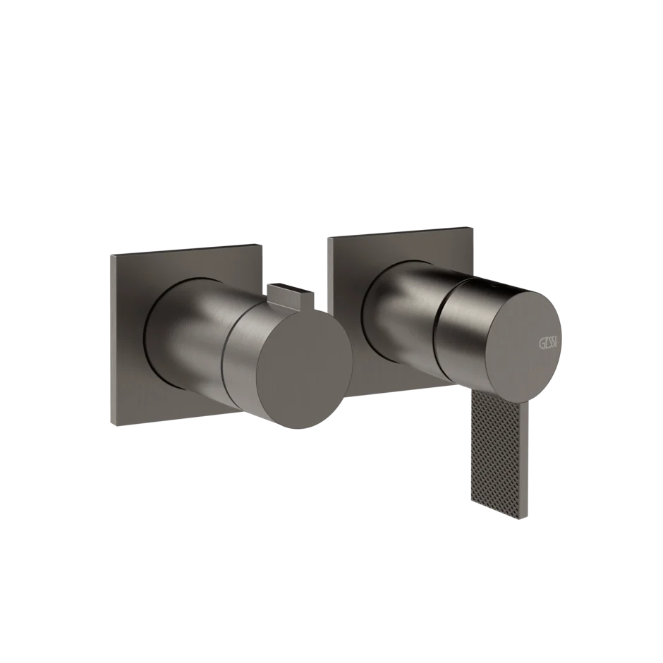Gessi Inverso Diamantato robinet de douche mural avec inverseur 2 voies 73638 + 54073 Gessi Inverso Diamantato robinet de douche mural avec inverseur 2 voies 73638 + 54073