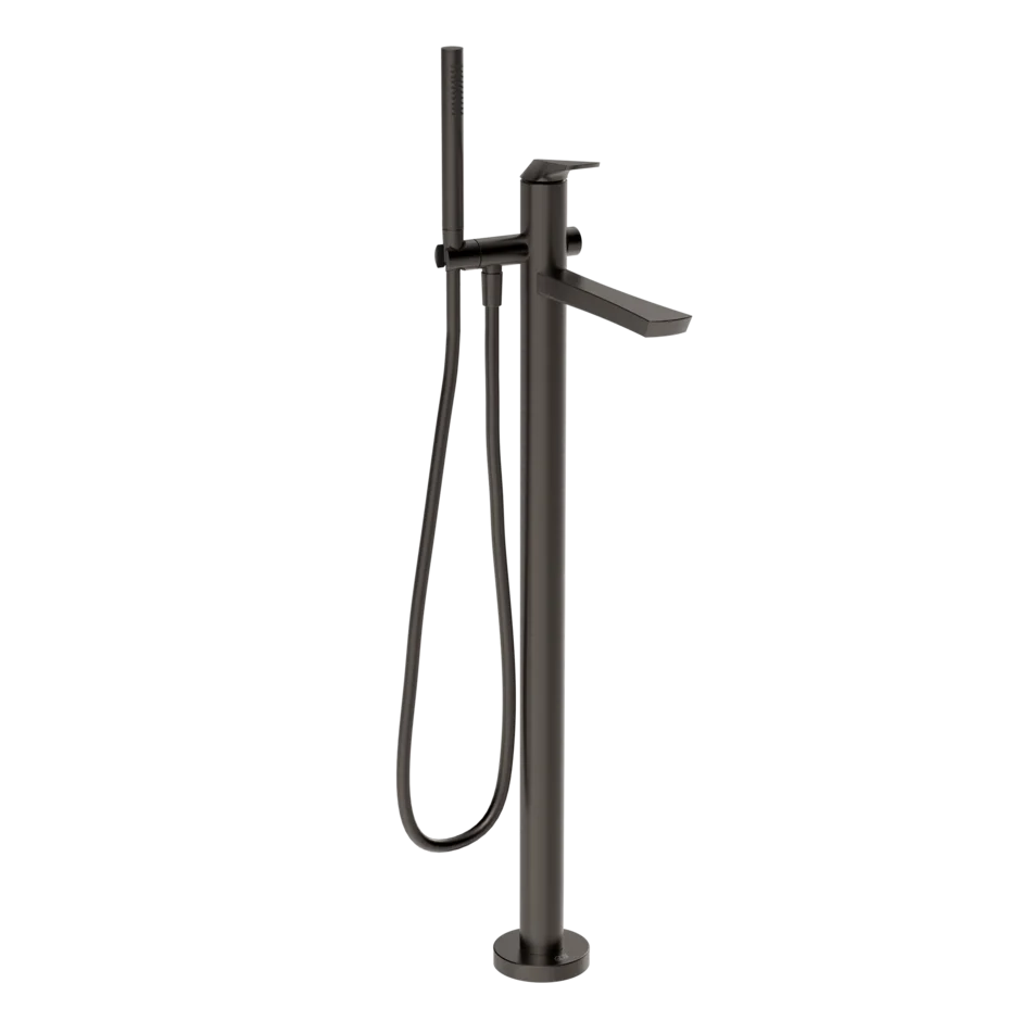 Gessi Ventaglio robinet de baignoire à poser avec douchette 72028 + 46189 Gessi Ventaglio robinet de baignoire à poser avec douchette 72028 + 46189