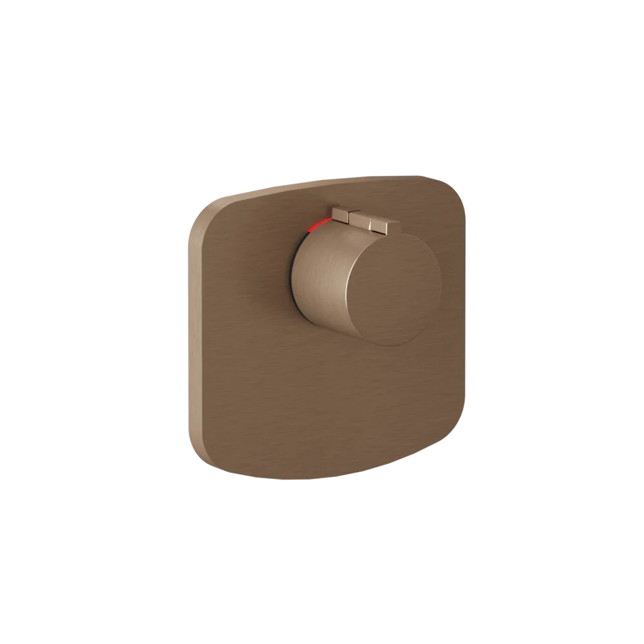Gessi Ventaglio mitigeur thermostatique de douche haut débit 43256 + 43281 Gessi Ventaglio mitigeur thermostatique de douche haut débit 43256 + 43281