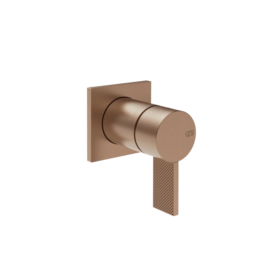 Gessi Inverso Diamantato robinet de douche mural 73619 + 54055 Gessi Inverso Diamantato robinet de douche mural 73619 + 54055