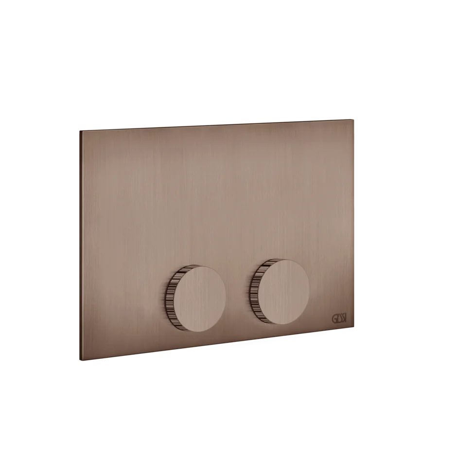 Gessi Ingranaggio toilet flush plate for Tece 54641 Gessi Ingranaggio toilet flush plate for Tece 54641
