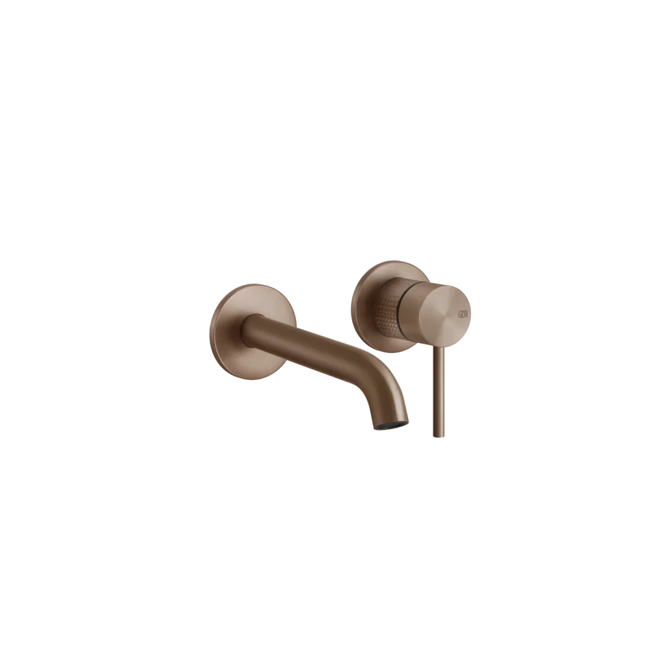 Gessi 316 Cesello robinet de lavabo mural bec long 21 cm 54486 + 54198 Gessi 316 Cesello robinet de lavabo mural bec long 21 cm 54486 + 54198