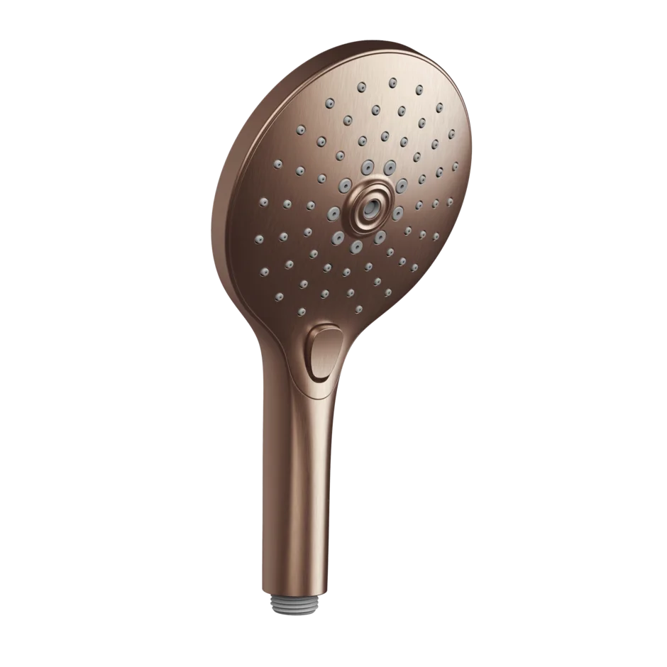 Gessi Rilievo pommeau de douche  à trois jets avec sélecteur à bouton-poussoir 14351 Gessi Rilievo pommeau de douche  à trois jets avec sélecteur à bouton-poussoir 14351