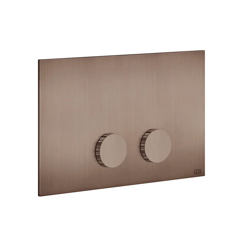 Gessi Ingranaggio toilet flush plate for Geberit 54635 Gessi Ingranaggio toilet flush plate for Geberit 54635