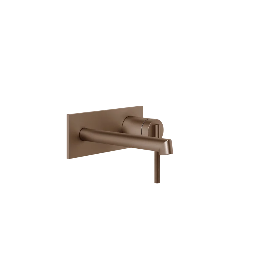 Gessi Ingranaggio robinet de lavabo mural 63588 + 63397 Gessi Ingranaggio robinet de lavabo mural 63588 + 63397