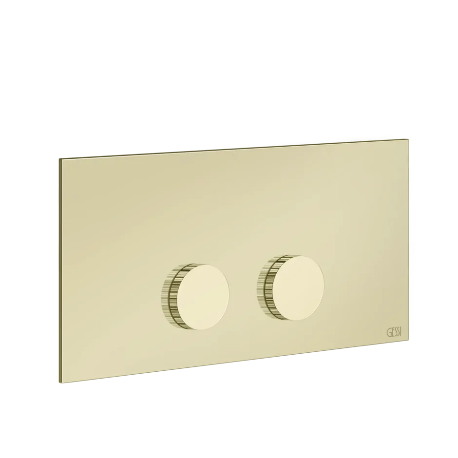 Gessi Ingranaggio toilet flush plate for Viega 54645 Gessi Ingranaggio toilet flush plate for Viega 54645