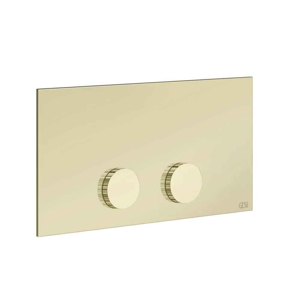 Gessi Ingranaggio toilet flush plate for Viega 54637 Gessi Ingranaggio toilet flush plate for Viega 54637