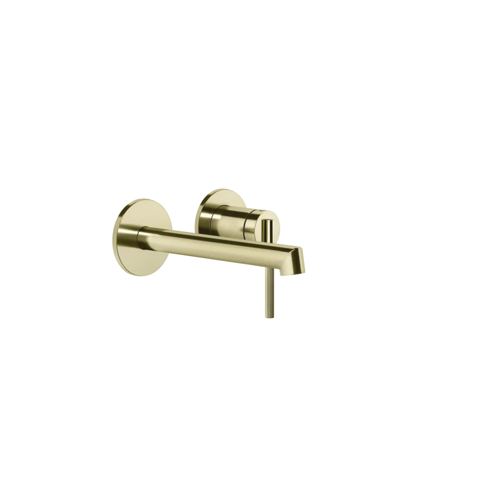 Gessi Ingranaggio robinet de lavabo mural 63581 + 63397 Gessi Ingranaggio robinet de lavabo mural 63581 + 63397