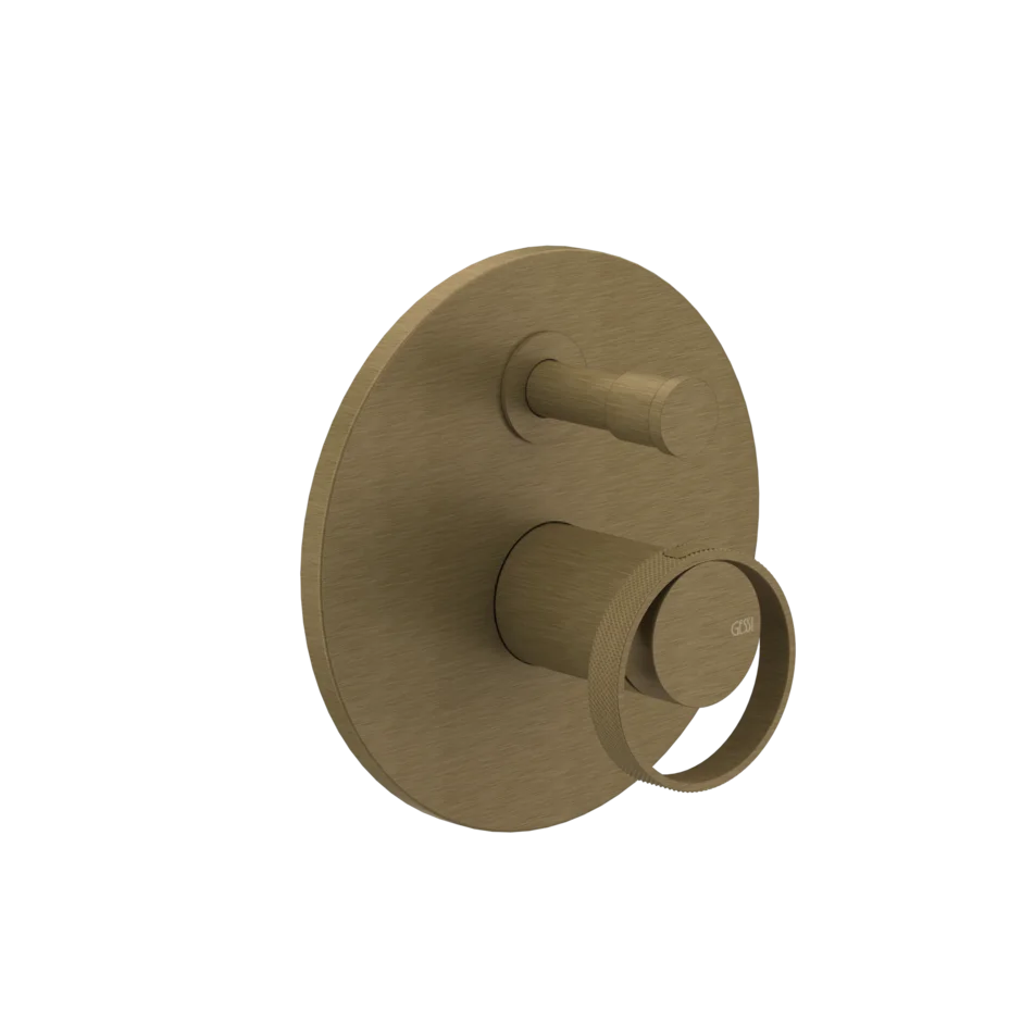 Gessi Anello robinet de douche avec inverseur 2 voies 63377 + 44673 Gessi Anello robinet de douche avec inverseur 2 voies 63377 + 44673