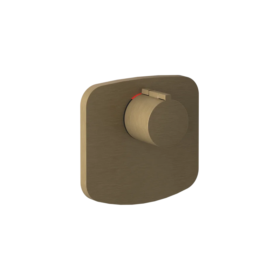 Gessi Ventaglio mitigeur thermostatique de douche haut débit 43256 + 43281 Gessi Ventaglio mitigeur thermostatique de douche haut débit 43256 + 43281