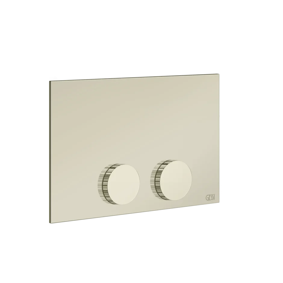 Gessi Ingranaggio toilet flush plate for Tece 54641 Gessi Ingranaggio toilet flush plate for Tece 54641