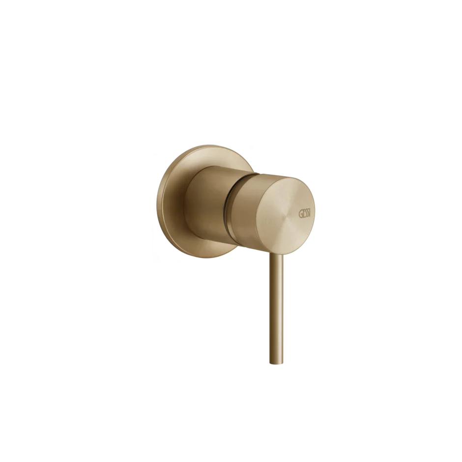 Gessi Flessa robinet de lavabo mural 54019 + 54055 Gessi Flessa robinet de lavabo mural 54019 + 54055