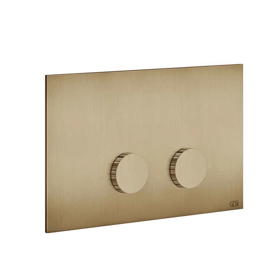 Gessi Ingranaggio plaque de WC pour Sanit 54643 Gessi Ingranaggio plaque de WC pour Sanit 54643