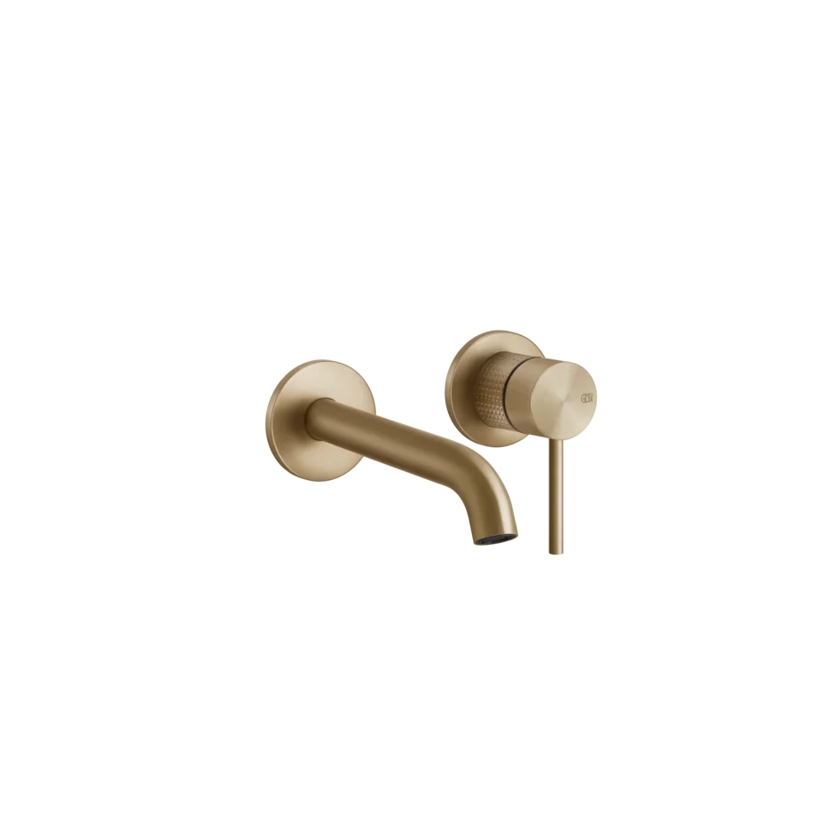 Gessi 316 Cesello robinet de lavabo mural bec moyen 15 cm 54483 + 54198 Gessi 316 Cesello robinet de lavabo mural bec moyen 15 cm 54483 + 54198