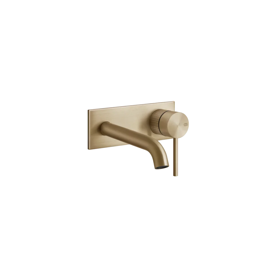 Gessi 316 Cesello robinet de lavabo mural avec bec de longueur personnalisable 54484 + 54198 Gessi 316 Cesello robinet de lavabo mural avec bec de longueur personnalisable 54484 + 54198