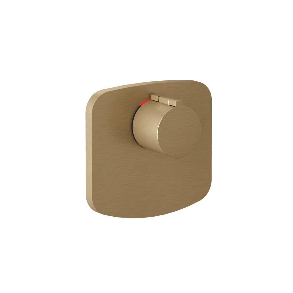 Gessi Ventaglio mitigeur thermostatique de douche haut débit 43256 + 43281 Gessi Ventaglio mitigeur thermostatique de douche haut débit 43256 + 43281