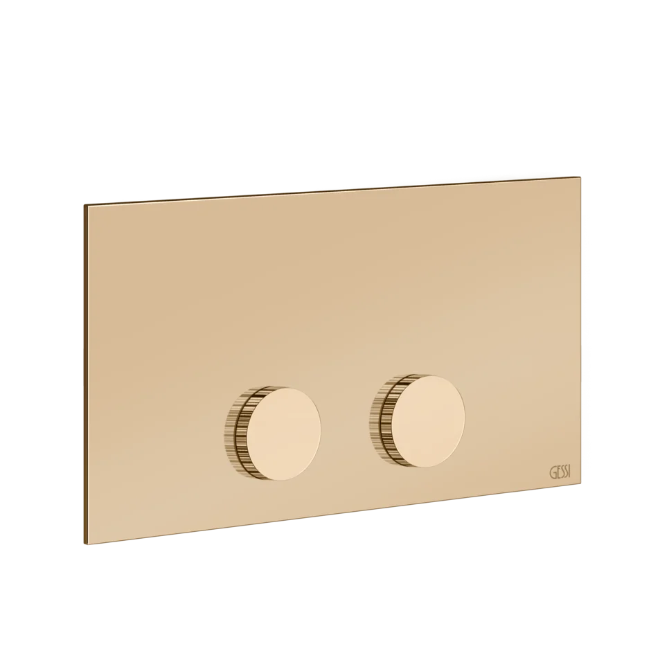 Gessi Ingranaggio toilet flush plate for Viega 54637 Gessi Ingranaggio toilet flush plate for Viega 54637