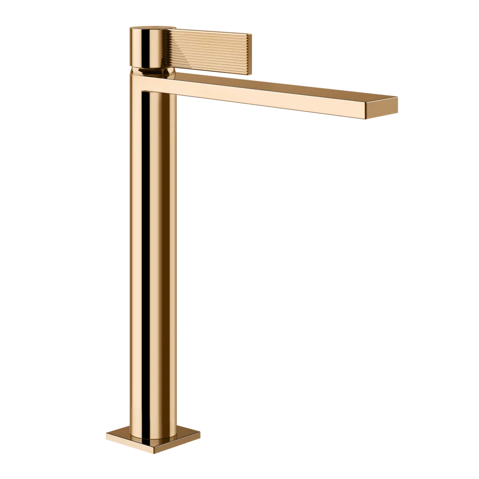 Gessi Inverso Rigato robinet de lavabo haut avec bonde clic-clac 73553 Gessi Inverso Rigato robinet de lavabo haut avec bonde clic-clac 73553