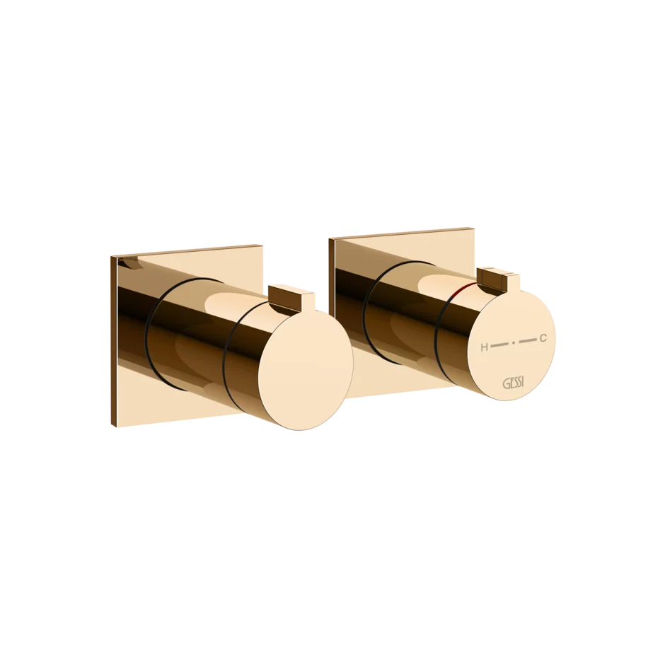 Gessi Inverso mitigeur thermostatique de douche mural 1 voie 73032 + 54169 Gessi Inverso mitigeur thermostatique de douche mural 1 voie 73032 + 54169