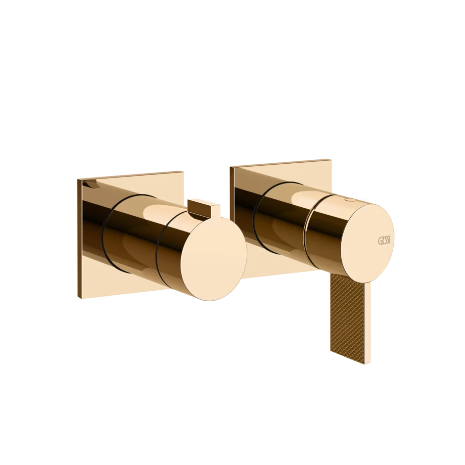 Gessi Inverso Diamantato robinet de douche mural avec inverseur 2 voies 73638 + 54073 Gessi Inverso Diamantato robinet de douche mural avec inverseur 2 voies 73638 + 54073