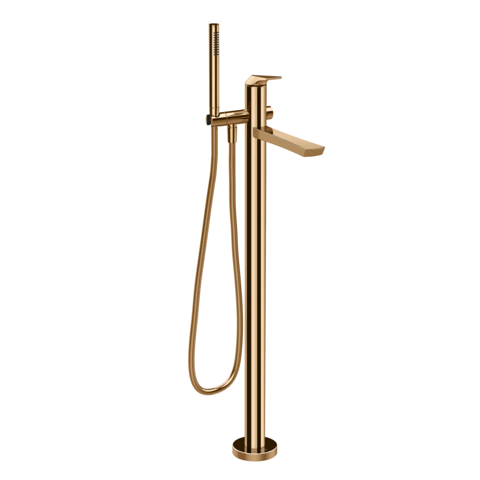 Gessi Ventaglio robinet de baignoire à poser avec douchette 72028 + 46189 Gessi Ventaglio robinet de baignoire à poser avec douchette 72028 + 46189