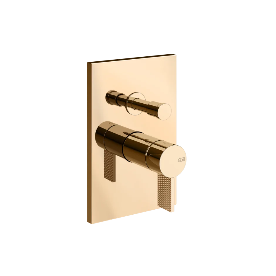 Gessi Inverso Diamantato robinet de douche mural avec inverseur 2 voies 73679 + 44673 Gessi Inverso Diamantato robinet de douche mural avec inverseur 2 voies 73679 + 44673