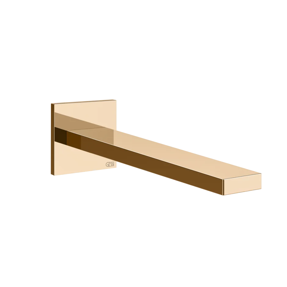 Gessi Inverso Diamantato bec de lavabo mural longueur personnalisable 73104 Gessi Inverso Diamantato bec de lavabo mural longueur personnalisable 73104