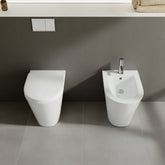 Azzurra Forma bidet a terra FMBIT000000BI - Bianco lucido