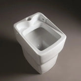 Alice Ceramica Community vuotatoio con griglia 200204 - bianco lucido