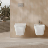 Alice Ceramica Hide wc sospeso senza brida 31210101 - Bianco lucido